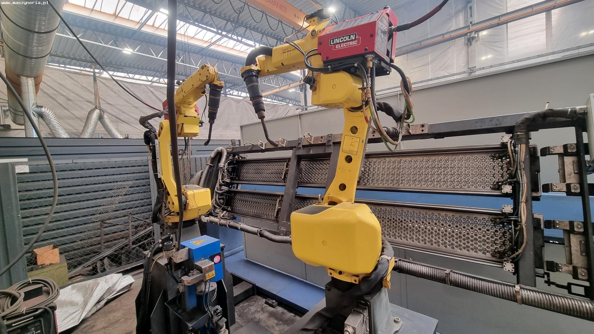 Stazione di saldatura robotica FANUC Arc Mate 100iC in vendita - foto 2
